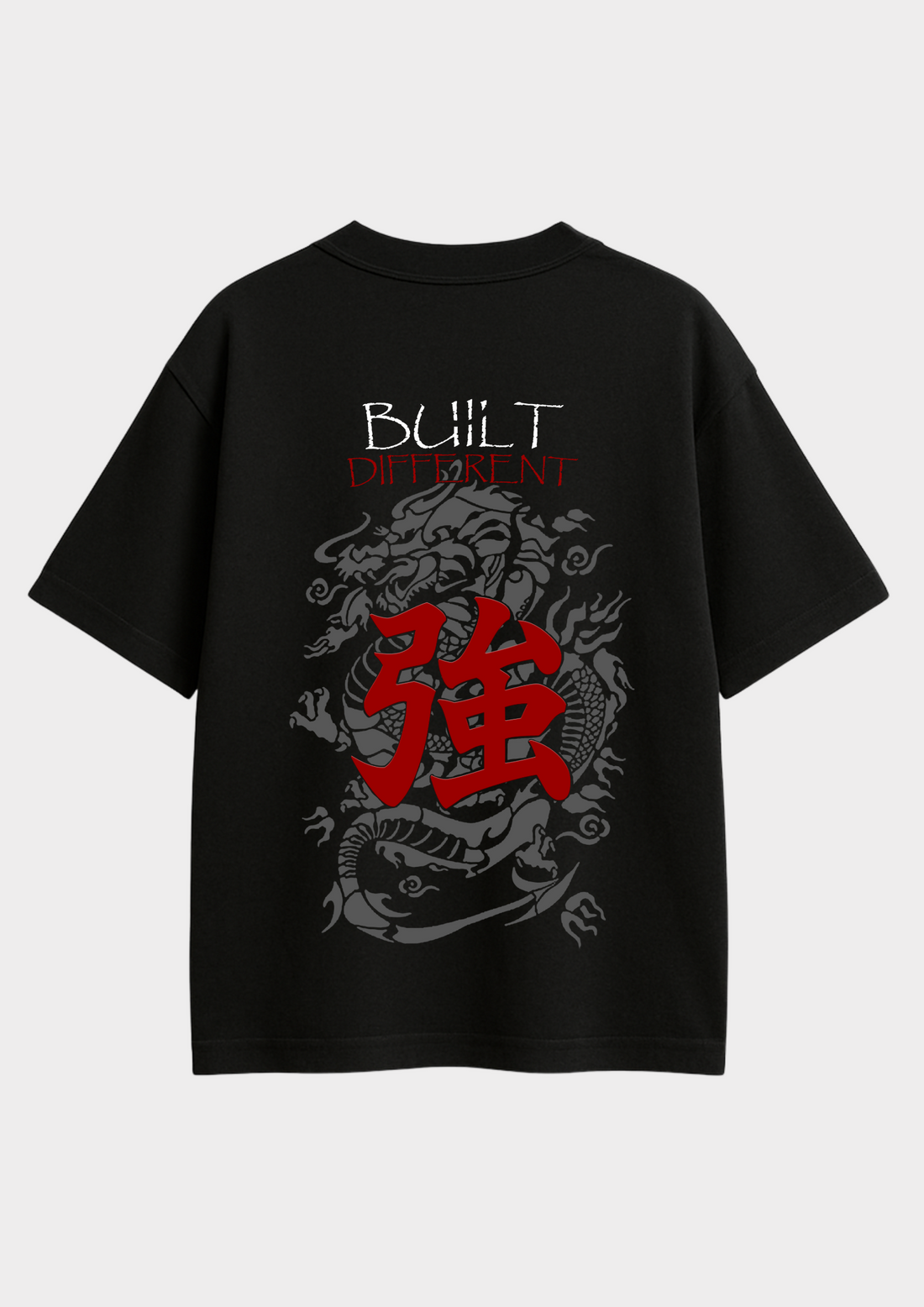 Dragon Black | Premium Oversized T-Shirt