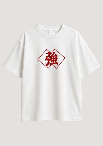 Dragon White | Premium Oversized T-Shirt
